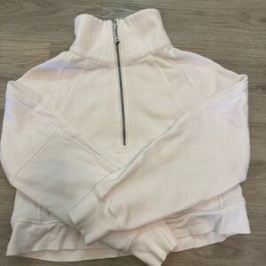 lululemon athletica Cream Half-Zip Hoodie